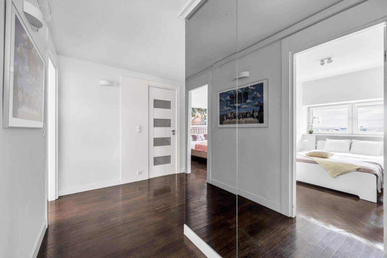 23Rd Floor 3Br Apt With Views Of 华沙 外观 照片